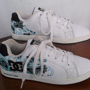 DC Shoe Cousa Women's Decorative Leather Sneakers